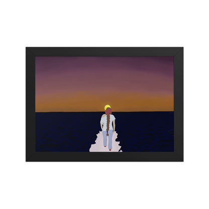 Held By Fire - Inspirational Wall Art Matte Poster