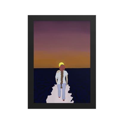 Held By Fire - Inspirational Wall Art Matte Poster