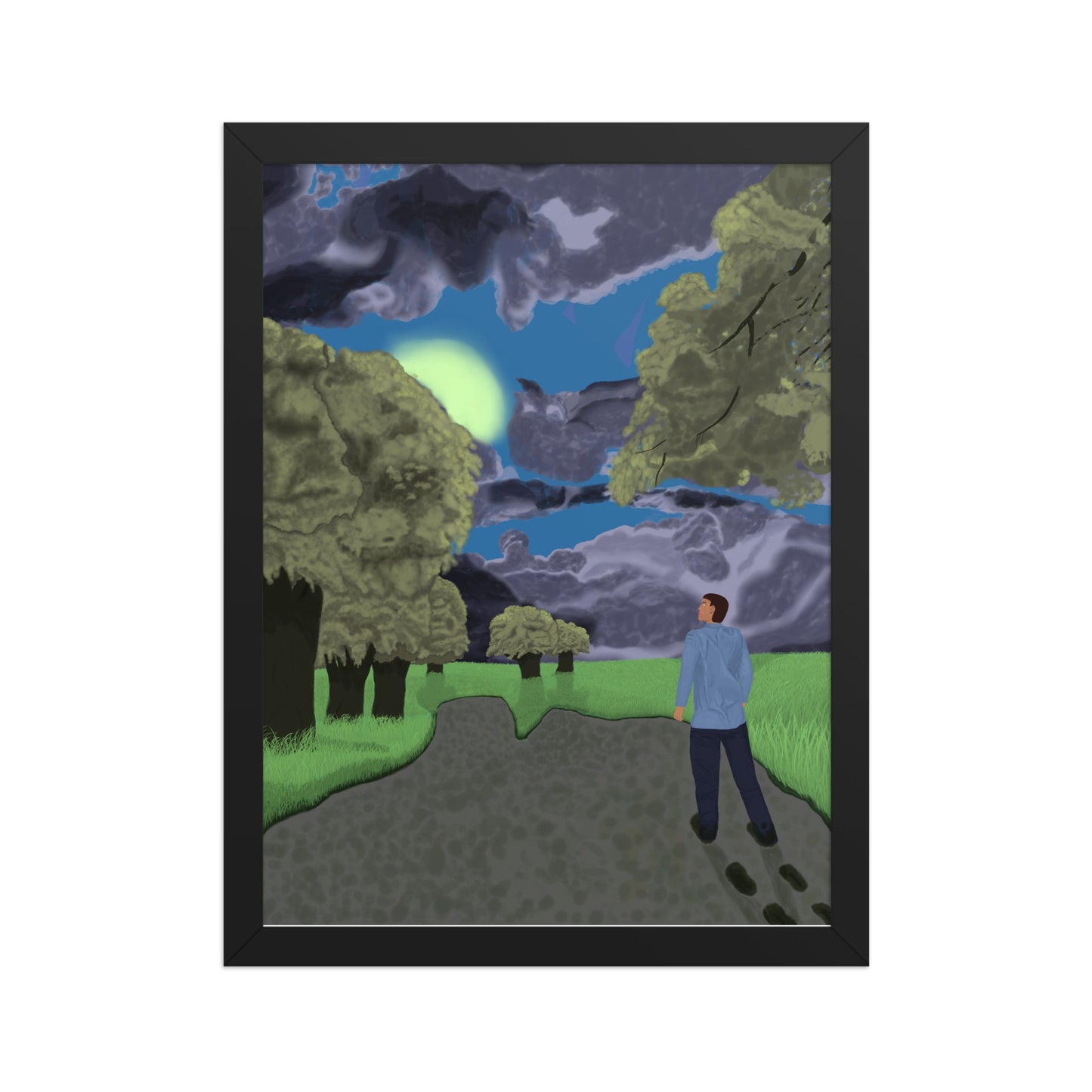 Beyond The Rain matte poster