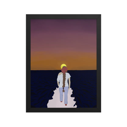 Held By Fire - Inspirational Wall Art Matte Poster