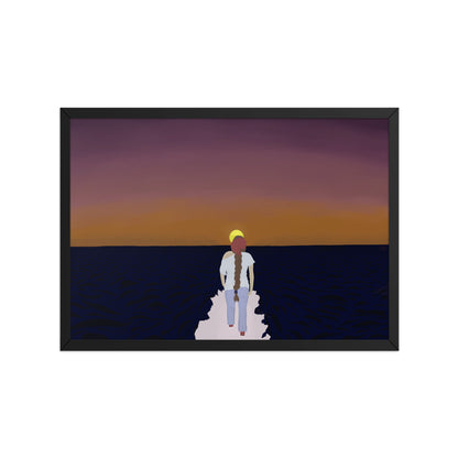 Held By Fire - Inspirational Wall Art Matte Poster