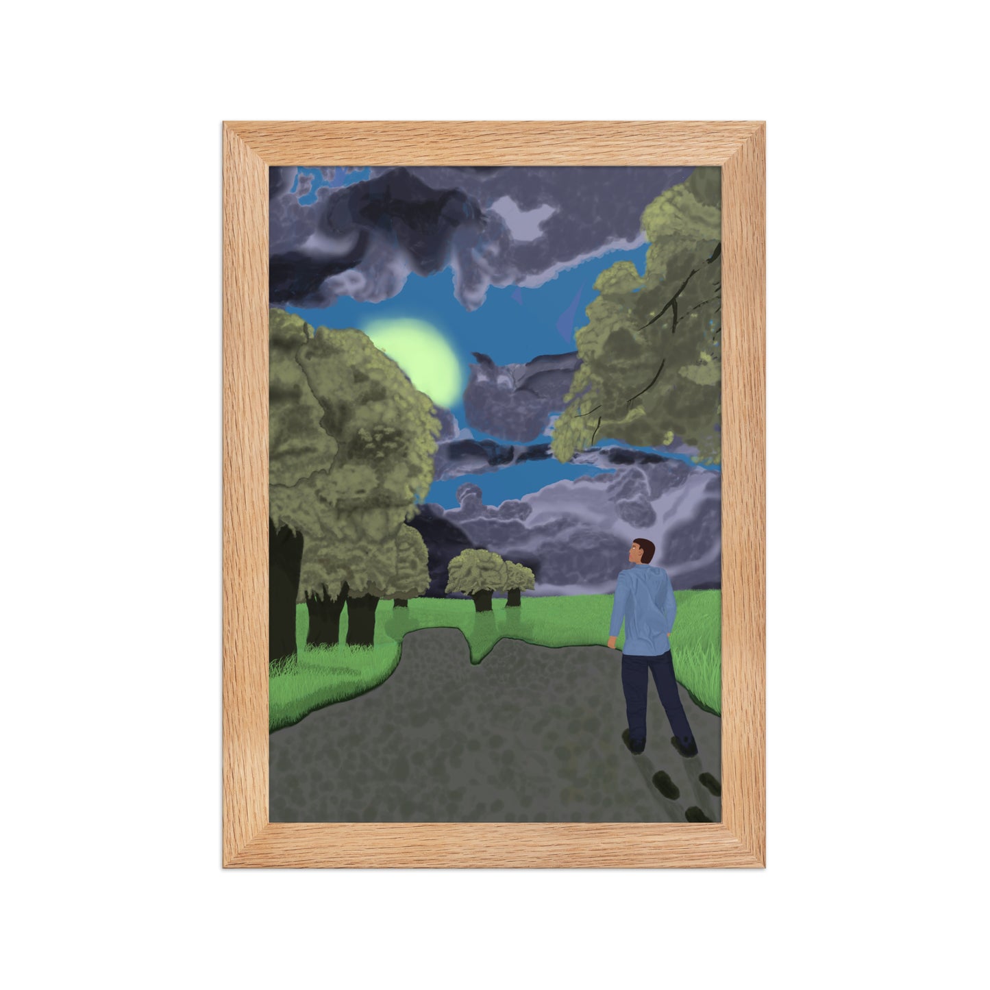 Beyond The Rain matte poster
