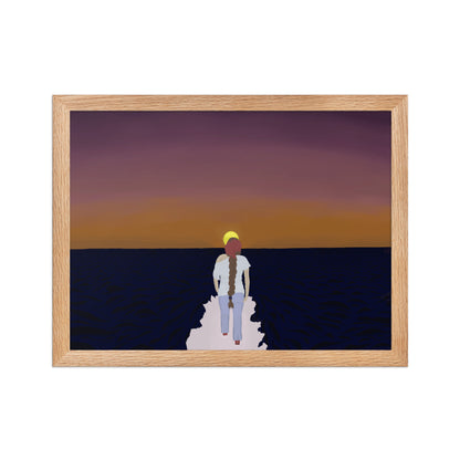 Held By Fire - Inspirational Wall Art Matte Poster