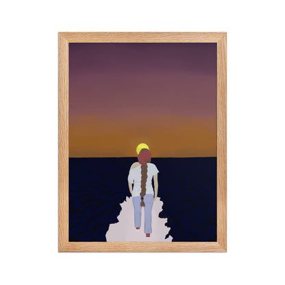 Held By Fire - Inspirational Wall Art Matte Poster