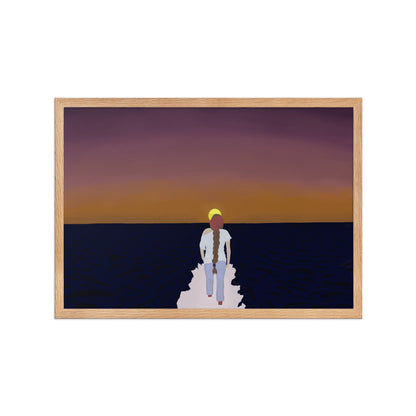 Held By Fire - Inspirational Wall Art Matte Poster