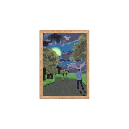 Beyond The Rain matte poster