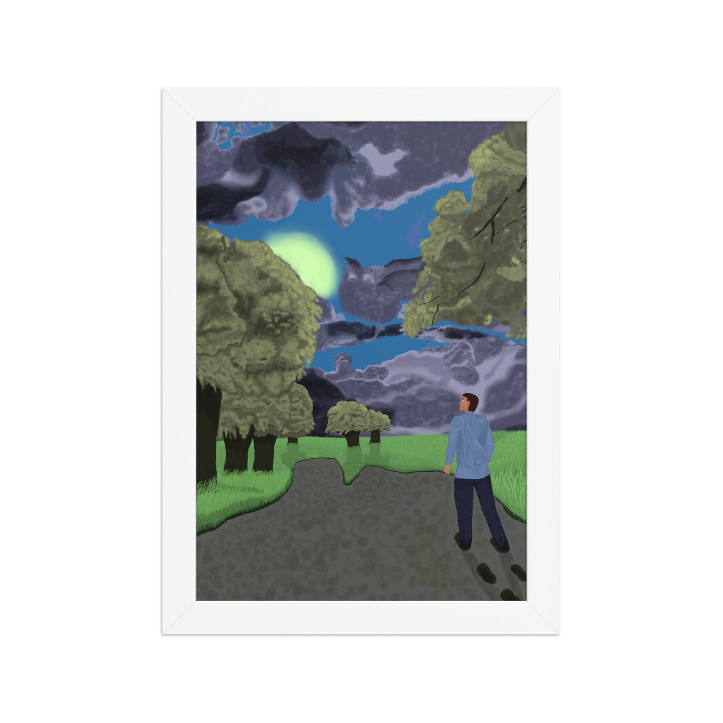 Beyond The Rain matte poster