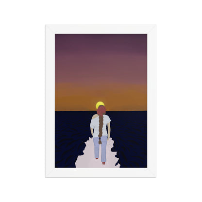 Held By Fire - Inspirational Wall Art Matte Poster