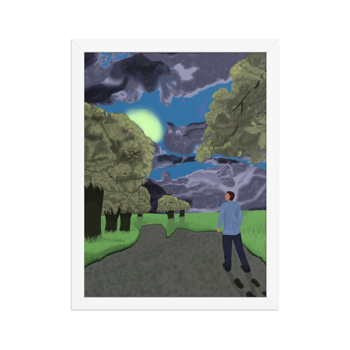 Beyond The Rain matte poster