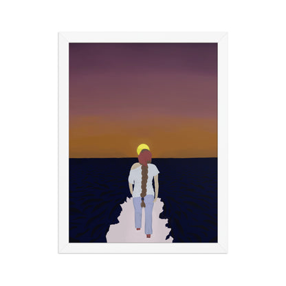 Held By Fire - Inspirational Wall Art Matte Poster