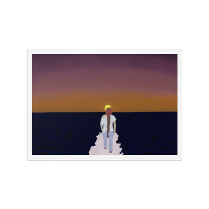Held By Fire - Inspirational Wall Art Matte Poster
