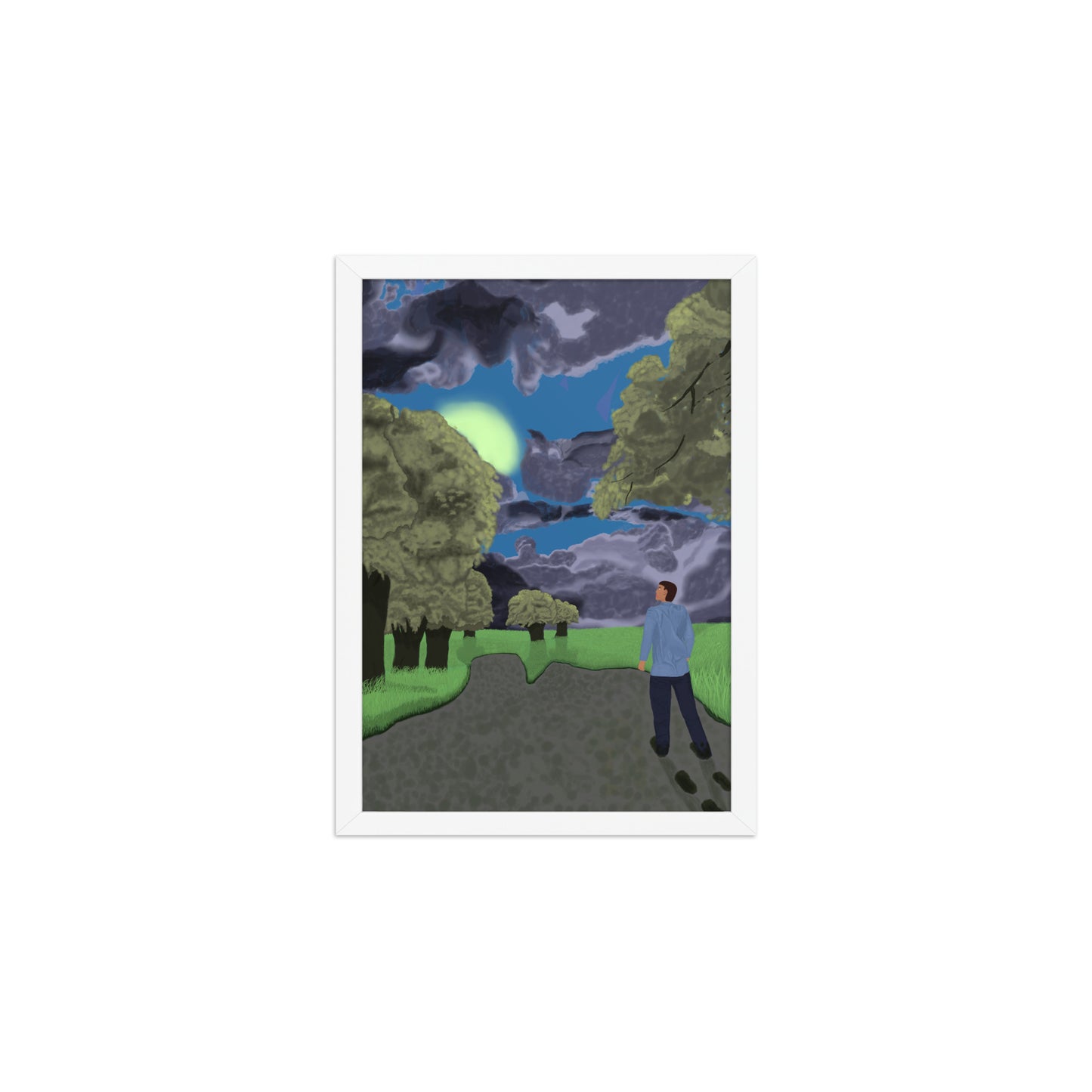 Beyond The Rain matte poster