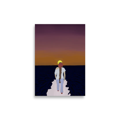 Held By Fire - Inspirational Wall Art Matte Poster