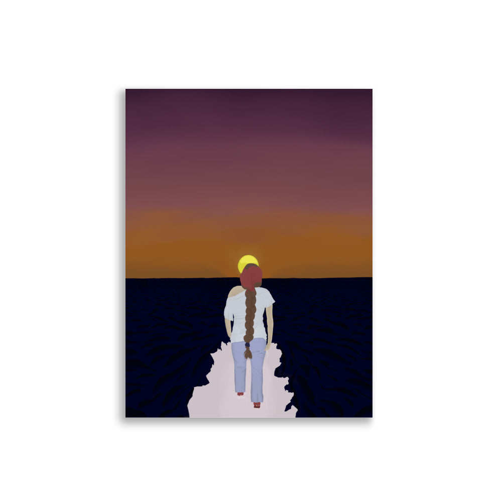 Held By Fire - Inspirational Wall Art Matte Poster