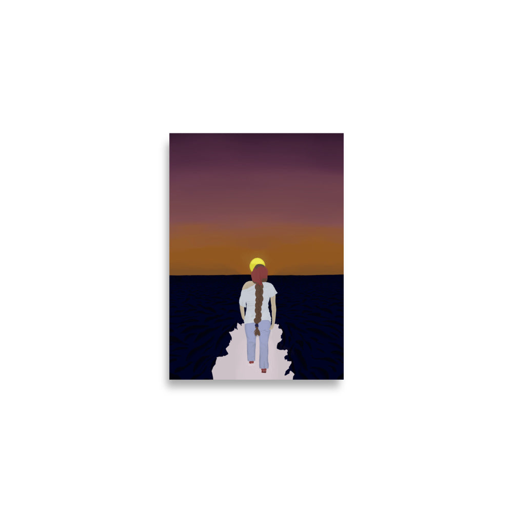 Held By Fire - Inspirational Wall Art Matte Poster